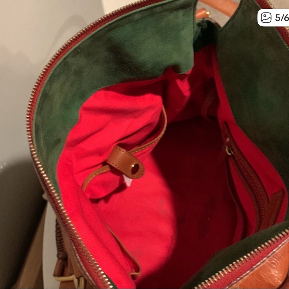 Dooney & Bourke Brown Satchel - Picture 2 of 9